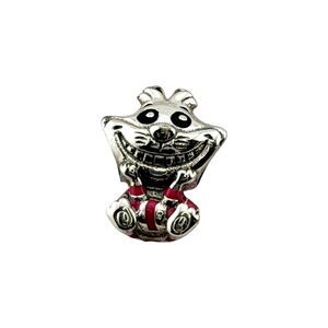 Authentic Pandora Silver Disney Alice in Wonderland Cheshire Cat Moments Charm